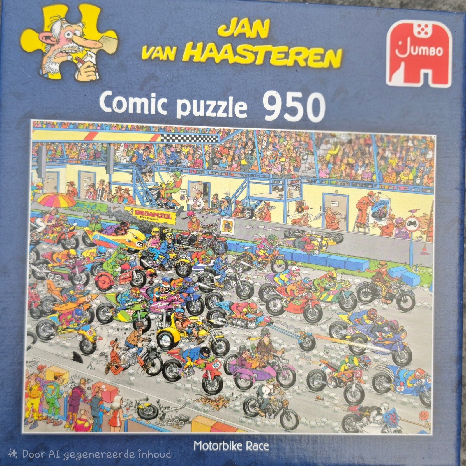 Jan van Haasteren  950 stukjes, Ophalen, 500 t/m 1500 stukjes, Zo goed als nieuw, Legpuzzel