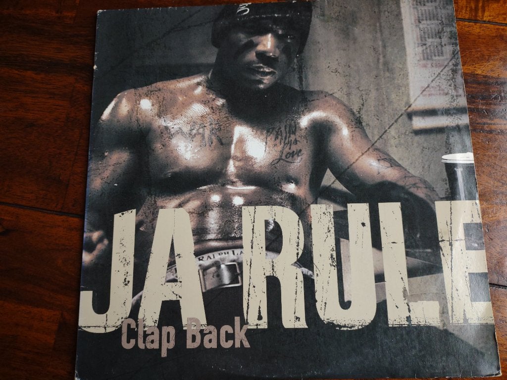 Maxi single - Ja Rule - Clap Back, Cd's en Dvd's, Vinyl Singles, Ophalen of Verzenden, Zo goed als nieuw, Hiphop en Rap
