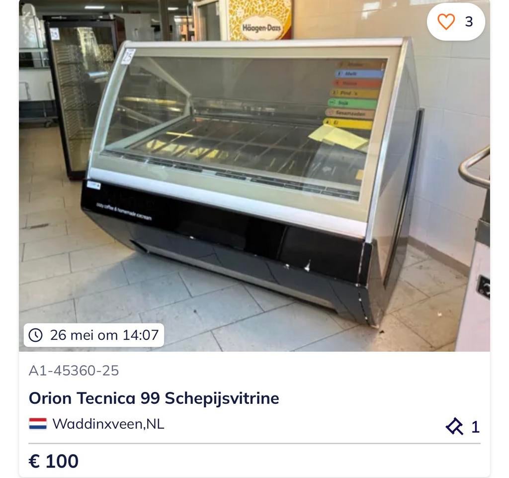 Grote horeca veiling troostwijk lage start biedingen !!, Ophalen, Fornuis, Frituur en Grillen