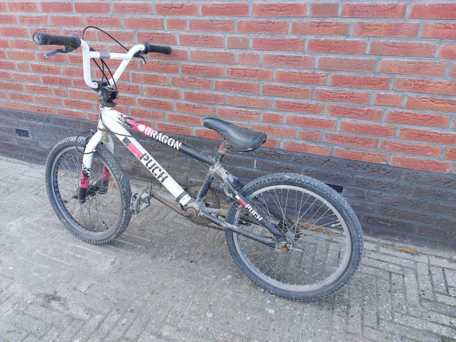 BMX (merk Puch), Ophalen, Gebruikt, Staal, Velgrem