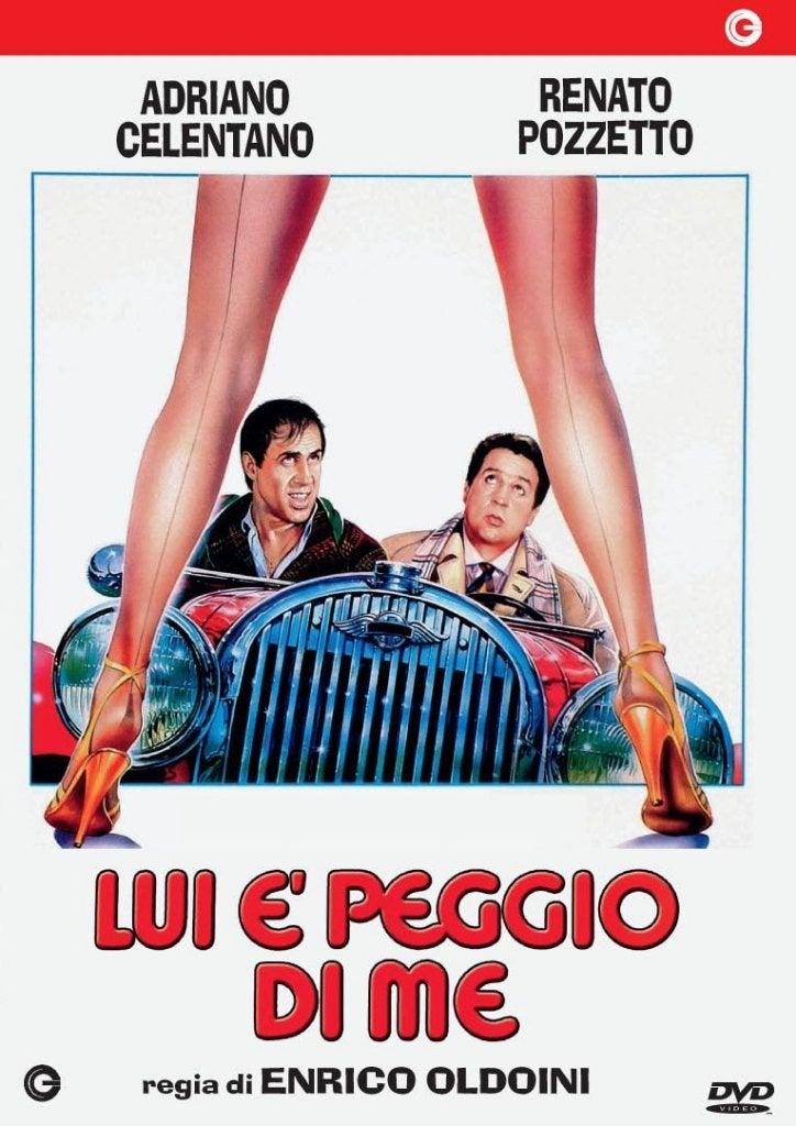 SEXY DVD ADRIANO CELENTANO DER GROSSE BIN ICH Lui è peggio, Alle leeftijden, Verzenden, Zo goed als nieuw, Romantische komedie