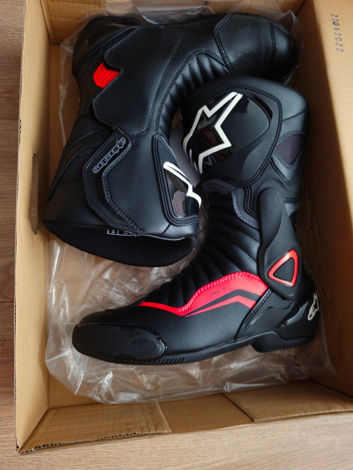 Alpinestars SMX-6 V2 motorlaarzen - Maat 43 - Z.G.A.N., Motoren, Kleding | Motorkleding, Ophalen of Verzenden