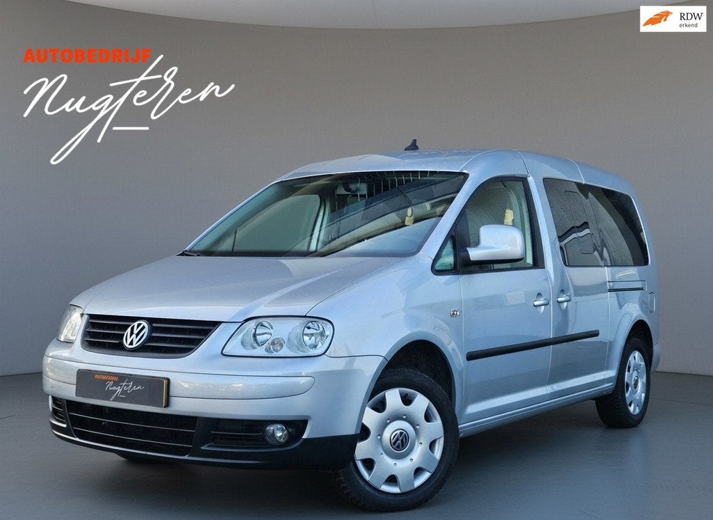 Volkswagen Caddy Maxi 1.6 Comfortline |Rolstoelombouw|Profes, Voorwielaandrijving, Gebruikt, 4 cilinders, Parkeersensor