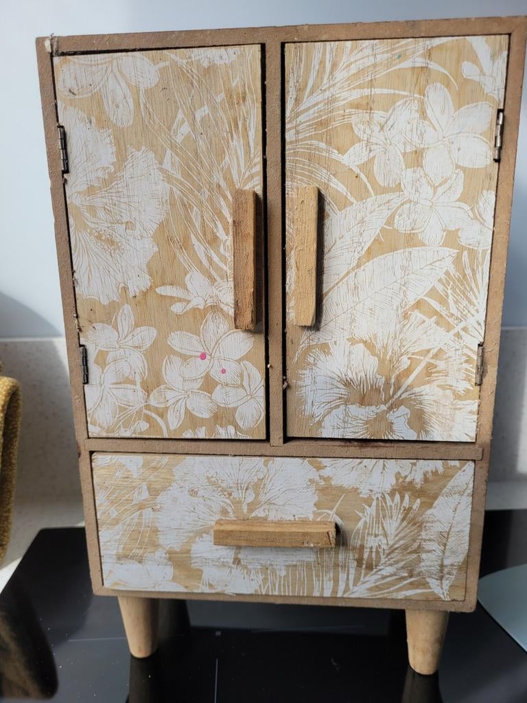 Mini cabinet  kastje, Minder dan 50 cm, Gebruikt, 1 of 2 laden, Ophalen of Verzenden