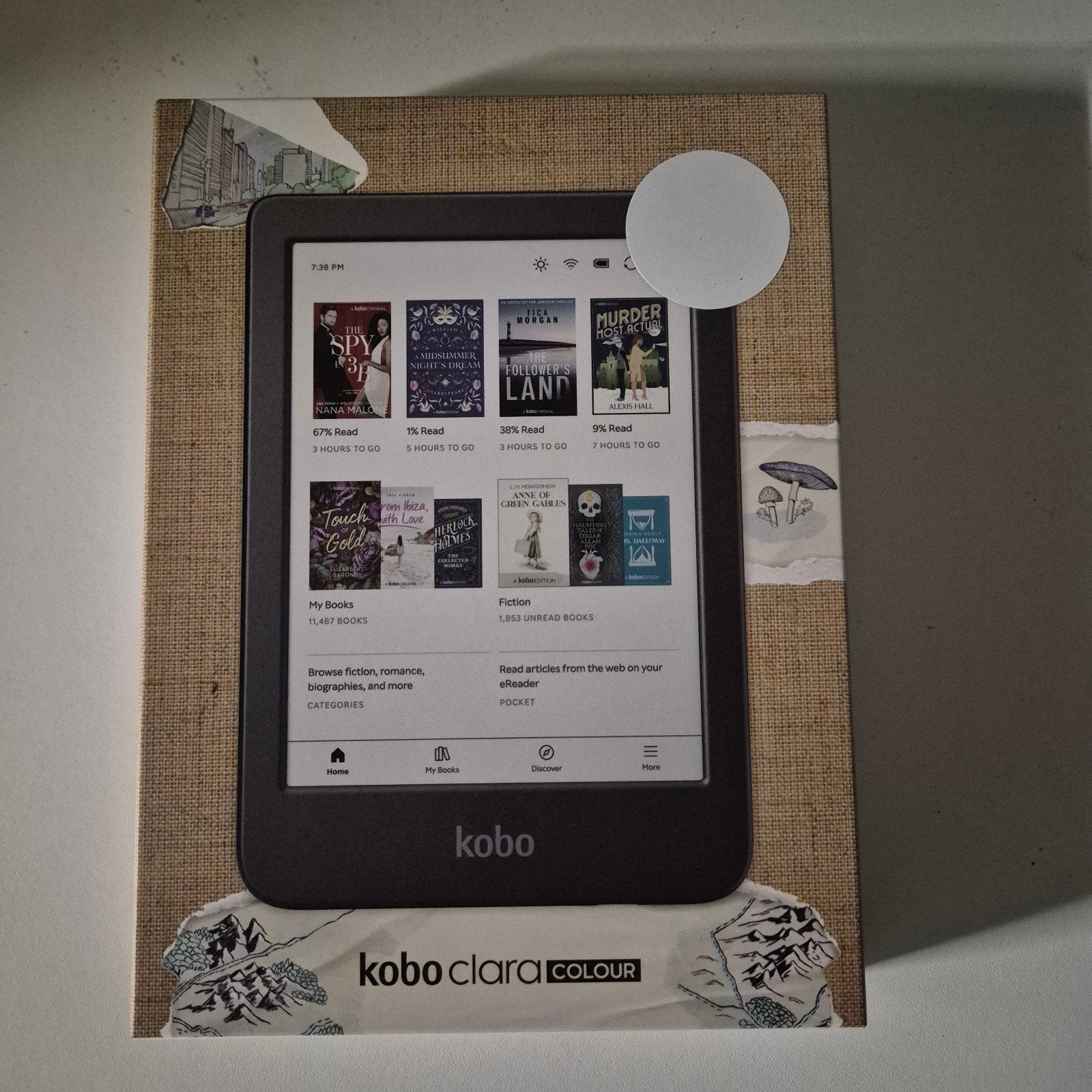 Kobo Clara Colour e-reader - Nieuw in doos, Bluetooth, Ophalen of Verzenden, 7 inch, 16 GB of meer