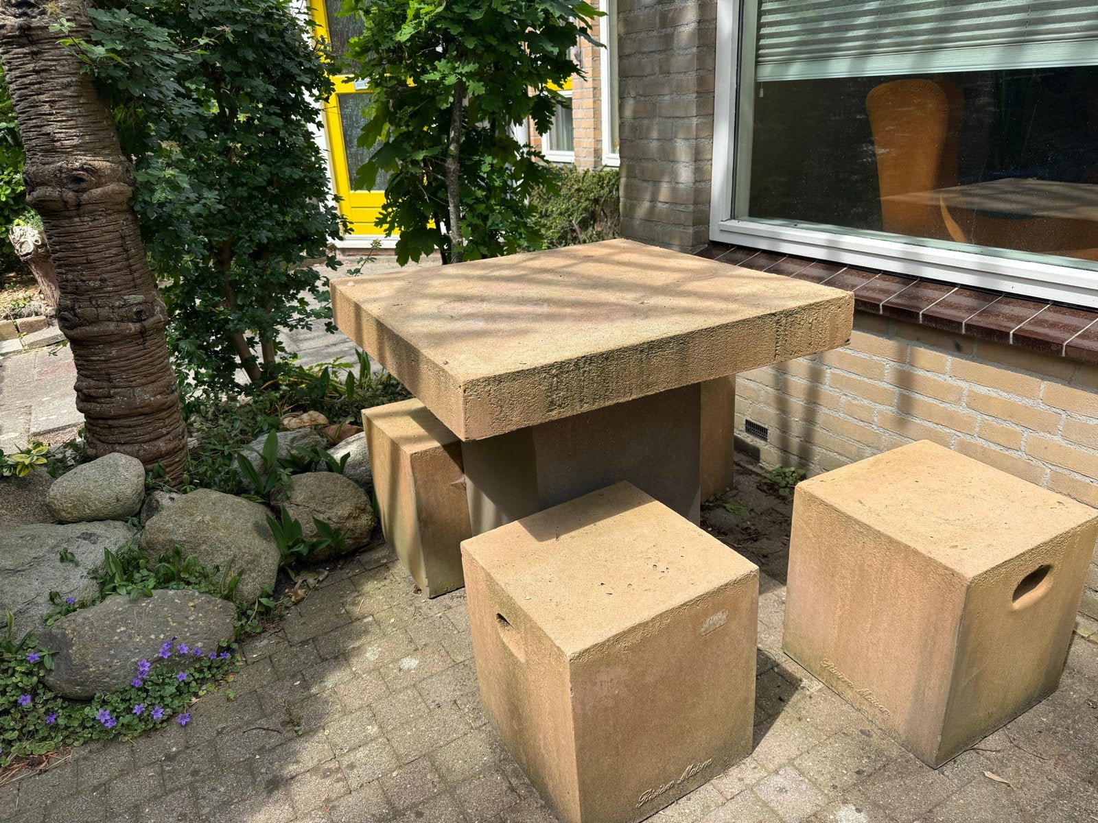 Riviera Maison Tuinset - Compact en Stijlvol voor Tuin/Balko, Gebruikt, Eettafel, Ophalen of Verzenden, Tuinset