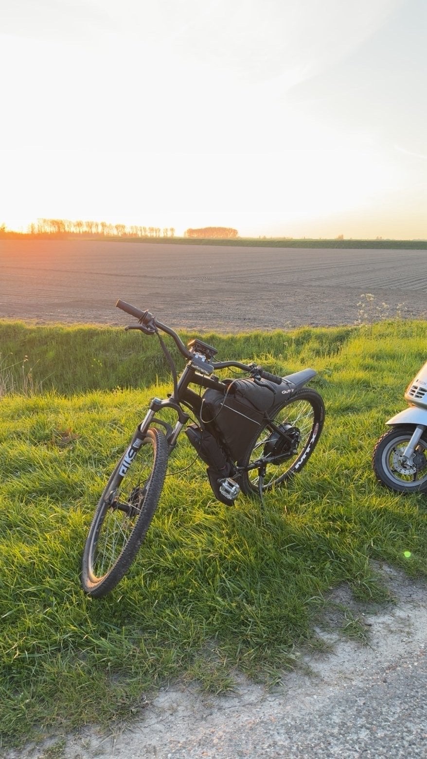 3000W 72V E-bike conversiekit - Scherm defect, achterrem, Ophalen, Gebruikt, 50 km per accu of meer, Overige merken