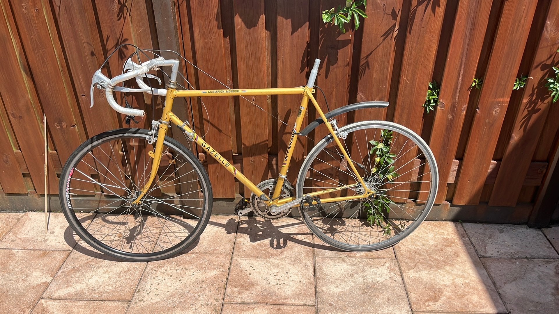 Klassieke toerracefiets Gazelle Champion Mondial Reynolds531, Fietsen en Brommers, Fietsen | Oldtimers, 51 tot 55 cm, Ophalen