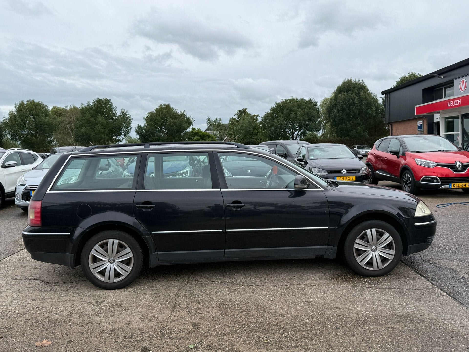 Volkswagen Passat Variant 1.9 TDI Athene (bj 2004), Gebruikt, 4 cilinders, Zwart, Origineel Nederlands