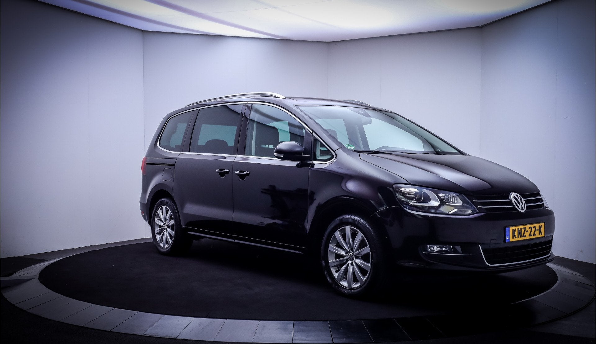 Volkswagen Sharan 1.4 TSI Dsg 7P HIGHLINE XENON | LEDER | AC, Gebruikt, Zwart, 4 cilinders, 150 pk