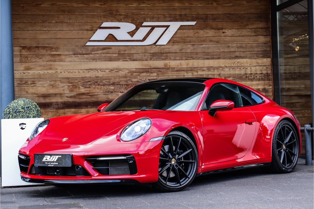 Porsche 911 992 3.0 Carrera 4 S *Pan.dak/Excl.Manufactor/LIF, Automaat, Gebruikt, Zwart, 4 stoelen