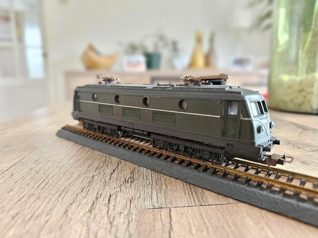 Modeltrein H0 NMBS belgische spoorwegen lokomotief, Hobby en Vrije tijd, Gebruikt, Gelijkstroom, Wagon, Ophalen of Verzenden