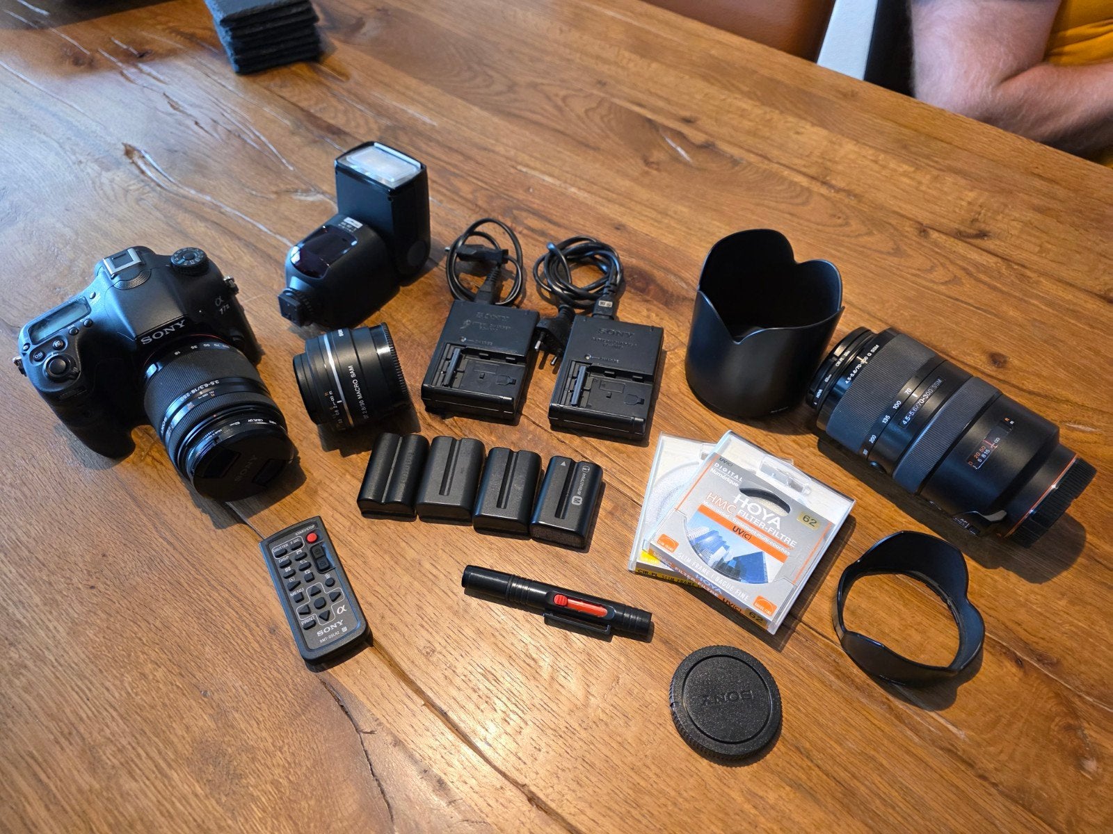 Complete set sony a77ii camera, Ophalen of Verzenden, Gebruikt, Sony, 8 keer of meer