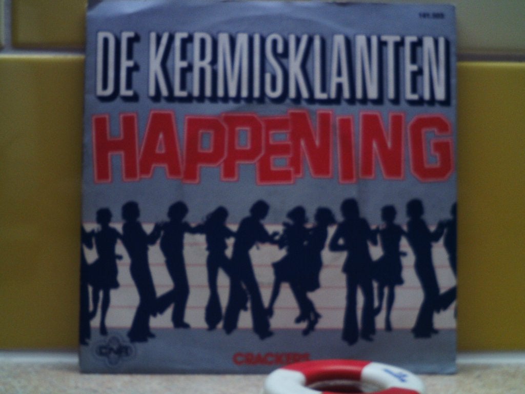 kermisklanten - happening /// crackers 20o, Wereldmuziek, 7 inch, Ophalen of Verzenden, Zo goed als nieuw