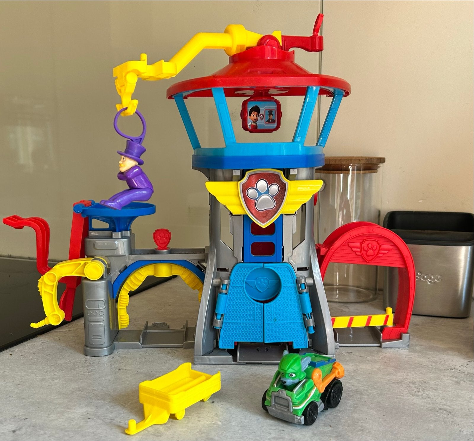 PAW Patrol Air Rescue Pup Squad Luchthaven Speelset, Ophalen of Verzenden, Zo goed als nieuw