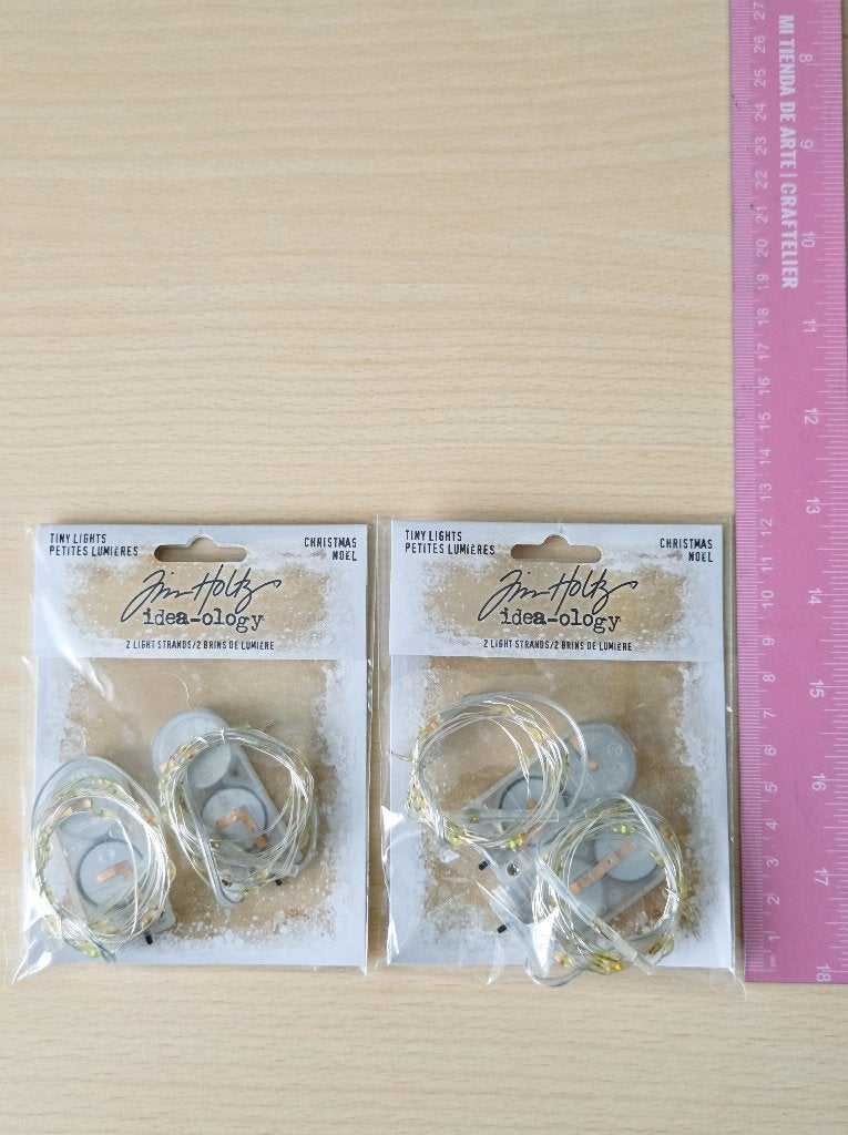 Tim Holtz Idea-ology Tiny Lights, Christmas, Ophalen of Verzenden, Nieuw, Versiering of Embellishment, Overige merken
