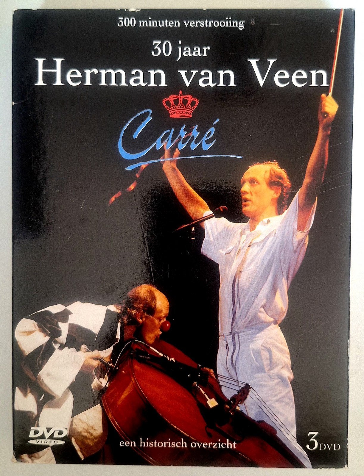 3-DVD  HERMAN VAN VEEN - 30 Jaar Carré, Alle leeftijden, Ophalen of Verzenden, Gebruikt