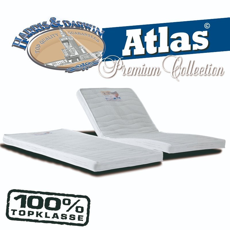 Atlas Topper- Ultieme Luxe & Weelde (80x200) Showmodel, Ophalen, Eenpersoons, Zo goed als nieuw, 80 cm