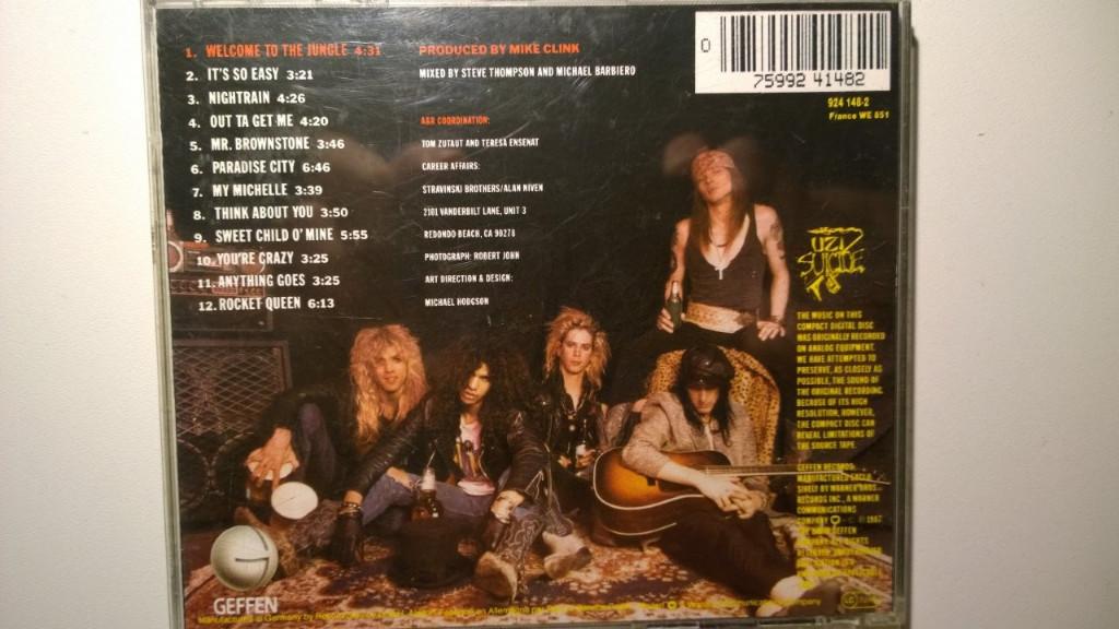 Guns N' Roses - Appetite For Destruction, Ophalen of Verzenden, Zo goed als nieuw