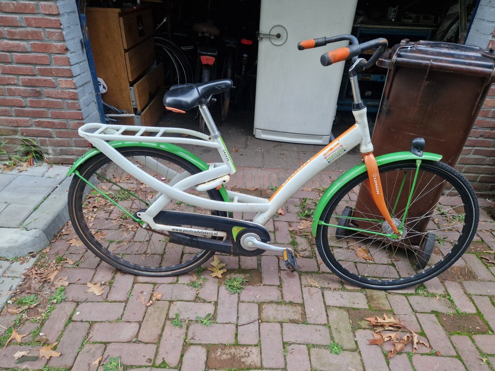 28" inch postcode loterij Union dames fiets opknapper, Ophalen, Gebruikt