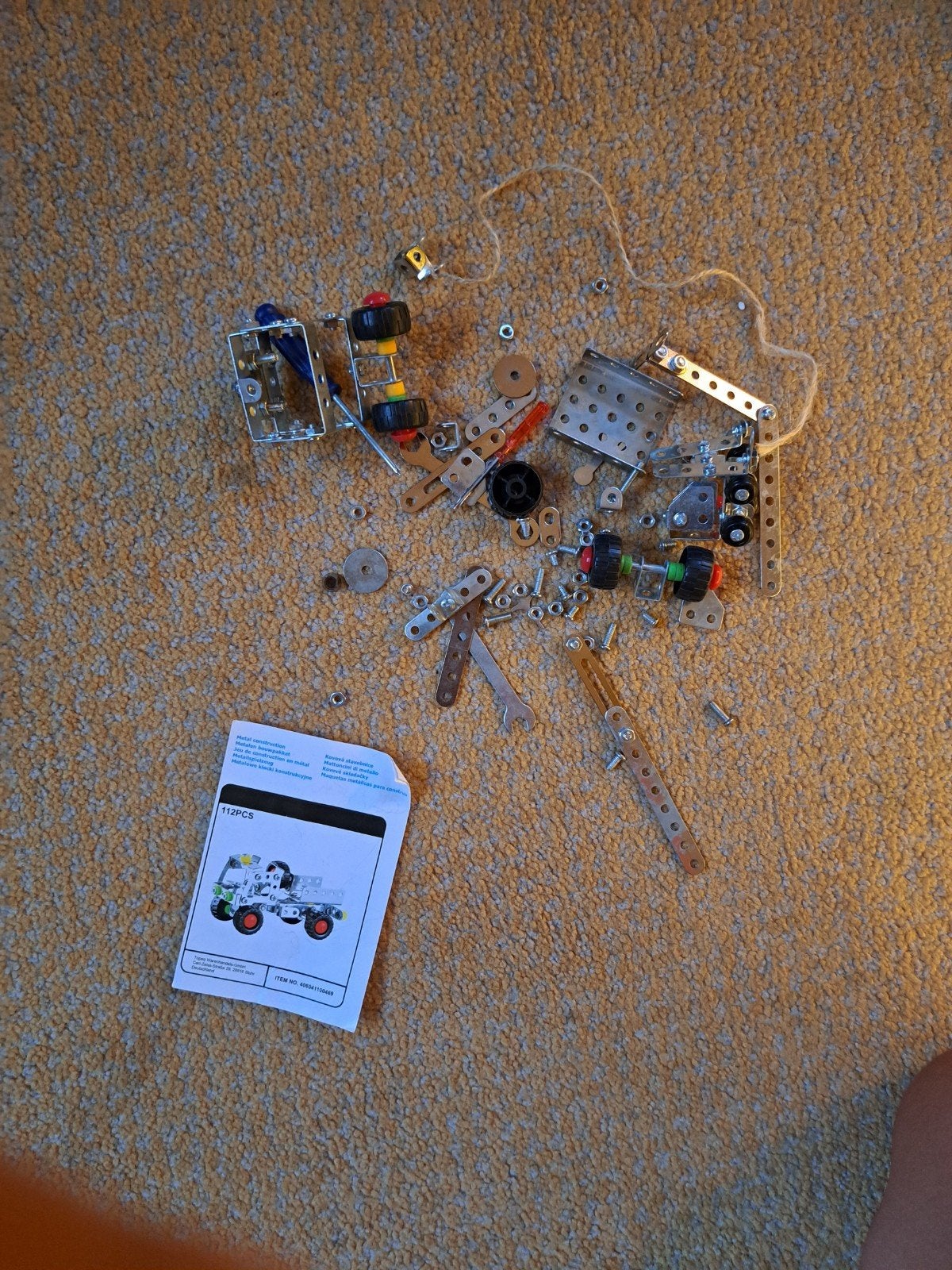 meccano auto, Ophalen of Verzenden, Gebruikt