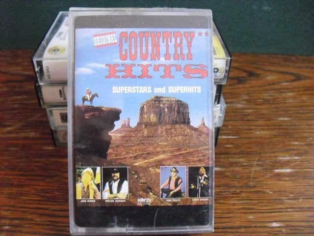 - Original Country Hits - Cassette, Cd's en Dvd's, Cassettebandjes, Gebruikt, 1 bandje, Ophalen of Verzenden, Origineel
