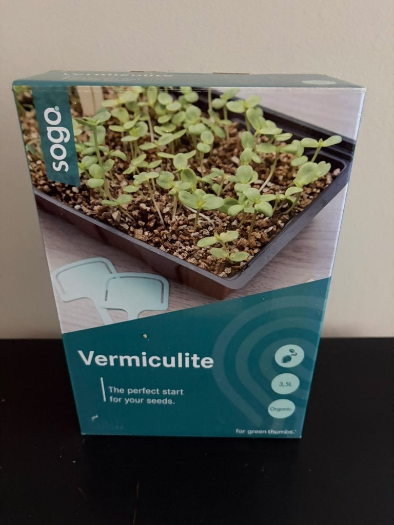 SOGO vermiculiet 3.5 liter, Ophalen of Verzenden, Nieuw