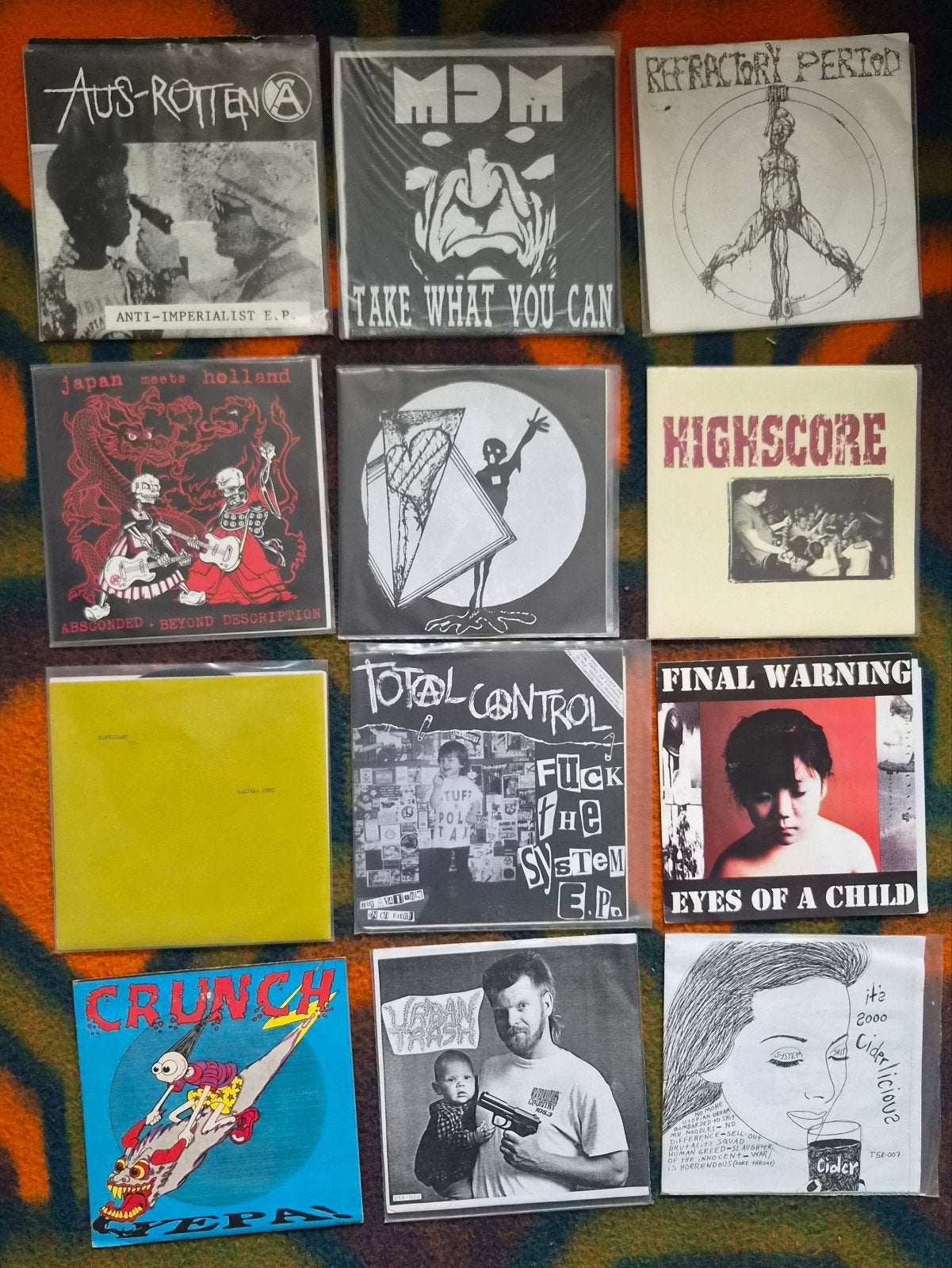 162 vinyl singels ep's punk, nederpunk in nieuwstaat, Ophalen of Verzenden, Zo goed als nieuw, EP