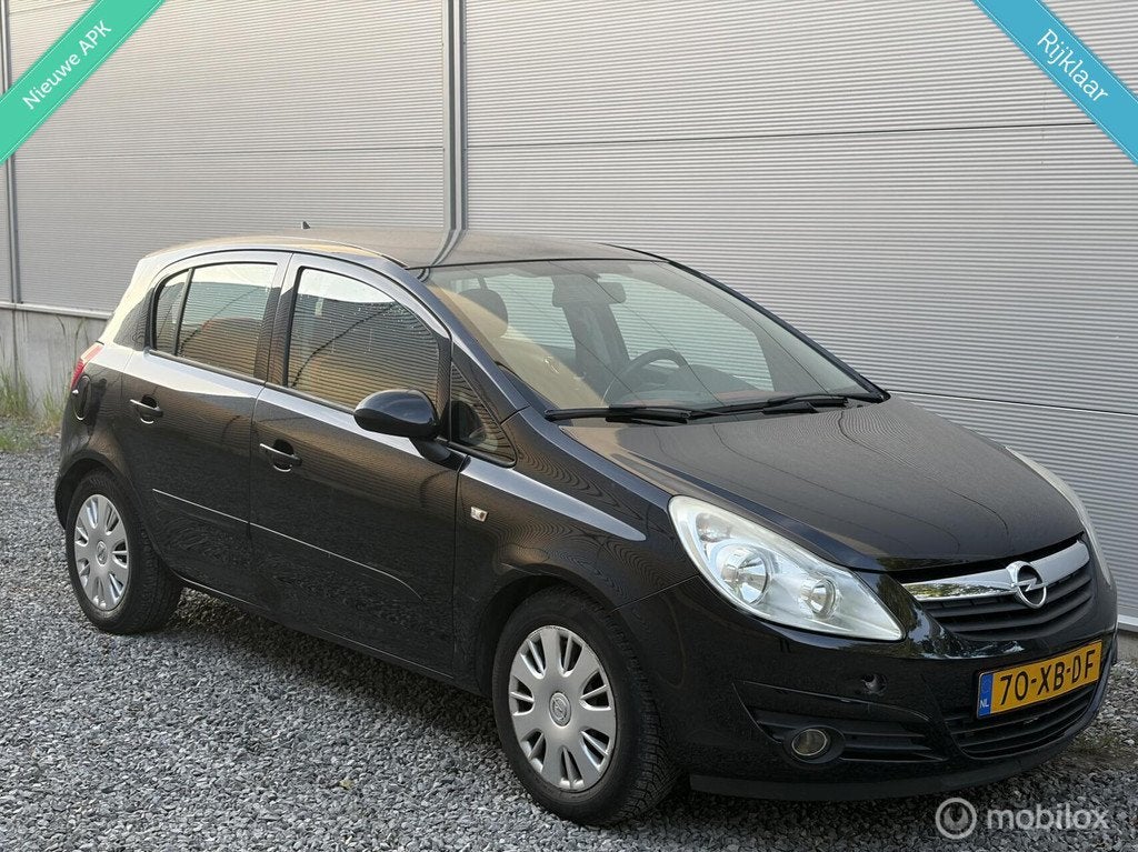Opel Corsa 1.4-16V Enjoy NW APK|NETTE AUTO|5DRS|ELEK PAKKET, Voorwielaandrijving, 1063 kg, Gebruikt, 4 cilinders