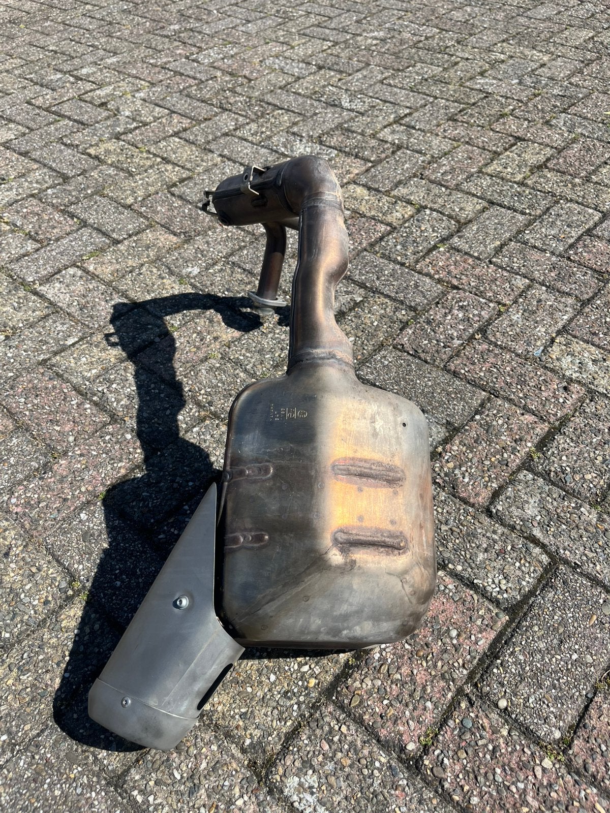 Originele uitlaat Tracer 7 Motor is van bouwjaar 2023., Ophalen of Verzenden, Gebruikt