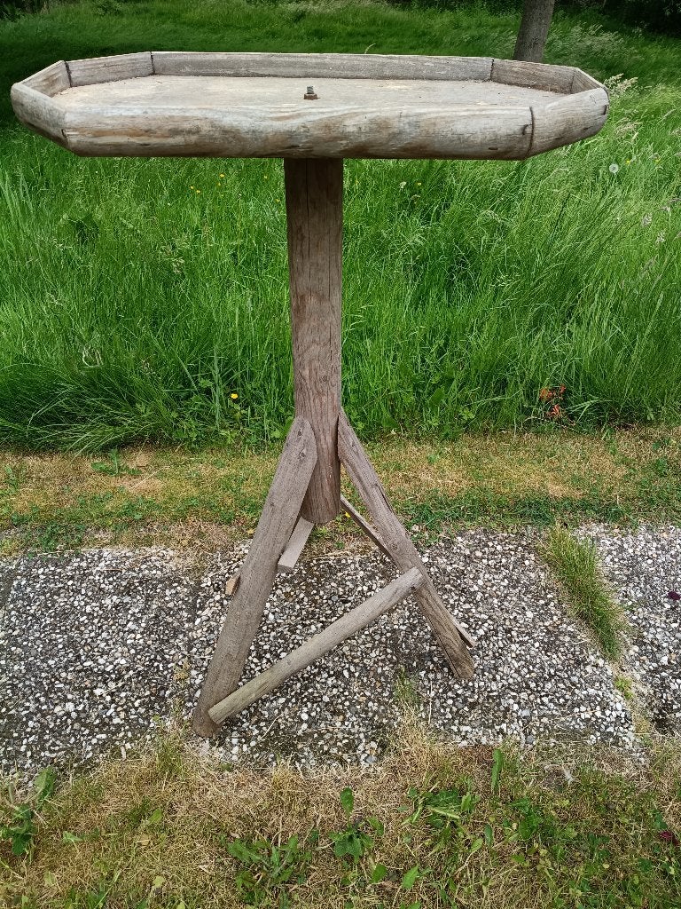 Voedertafel, Ophalen, Gebruikt