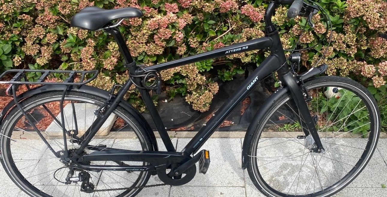 Giant Atttend RS Stadsfiets - Zo goed als nieuw, Fietsen en Brommers, Ophalen, Velgrem, Versnellingen, Giant