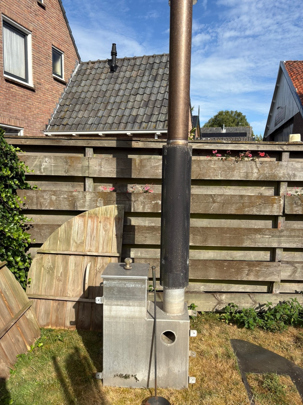 Kachel en toebehoren hottub te koop., Tuin en Terras, Bubbelbaden en Hottubs, Ophalen, Gebruikt