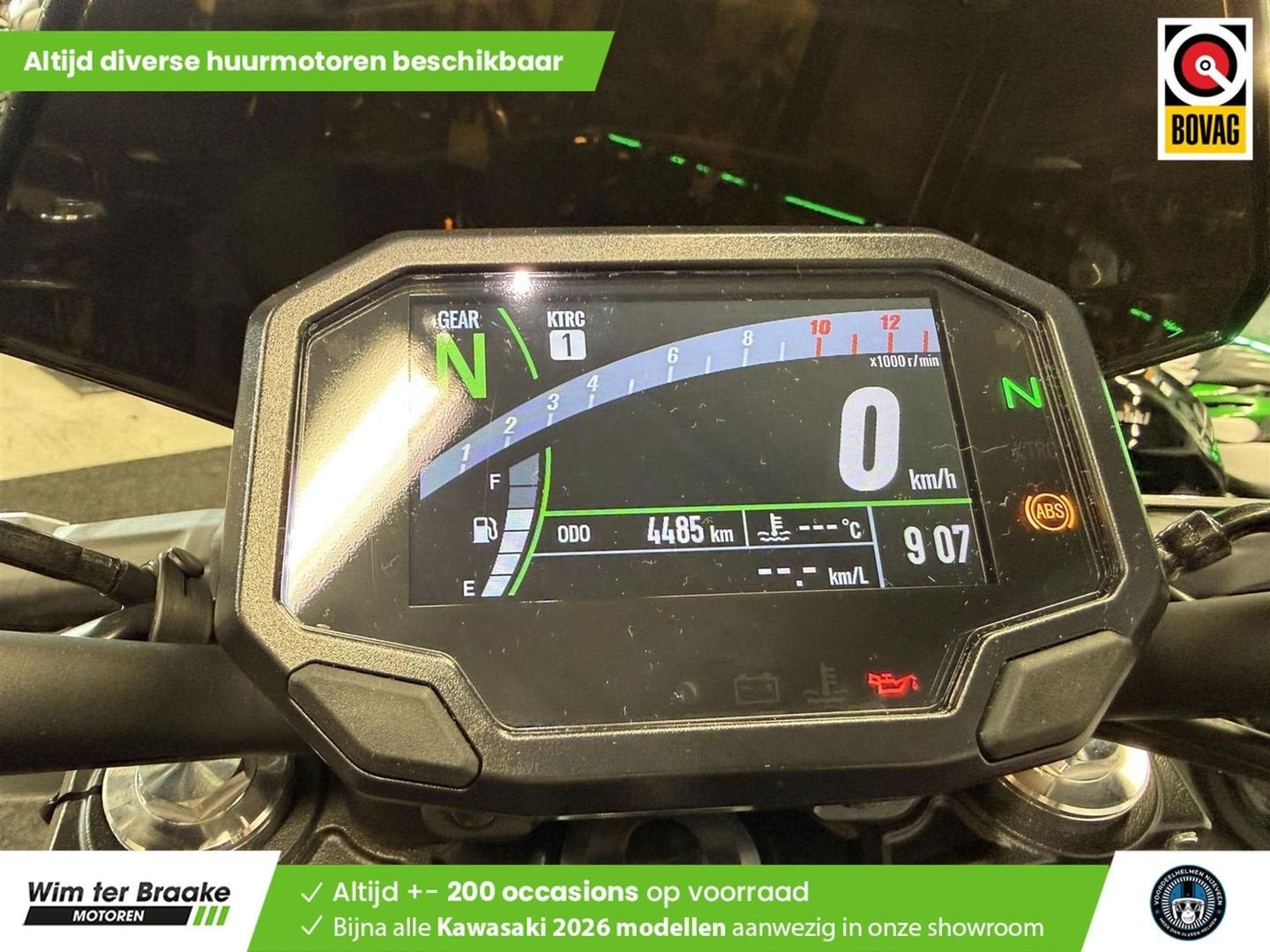Kawasaki Z 650 ABS Sport (bj 2025) 4,484 km, Motoren, 2 cilinders, Bedrijf, Onbekend, KAWASAKI