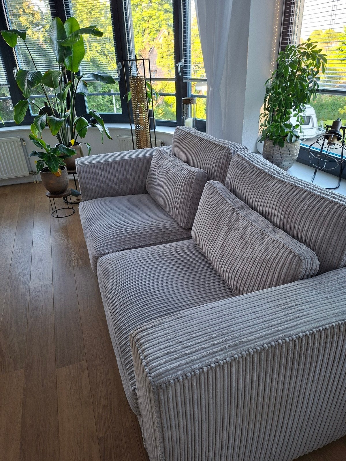 2,5 zitsbank + fauteuil, Ophalen, Gebruikt, Overige maten, 75 tot 100 cm