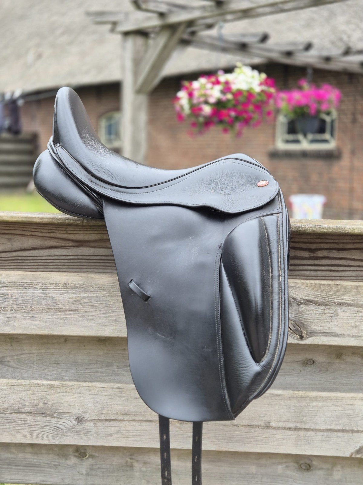 Dressuurzadel Kent & Masters, 17.5 inch, Dieren en Toebehoren, Ophalen, Zo goed als nieuw, Dressuur