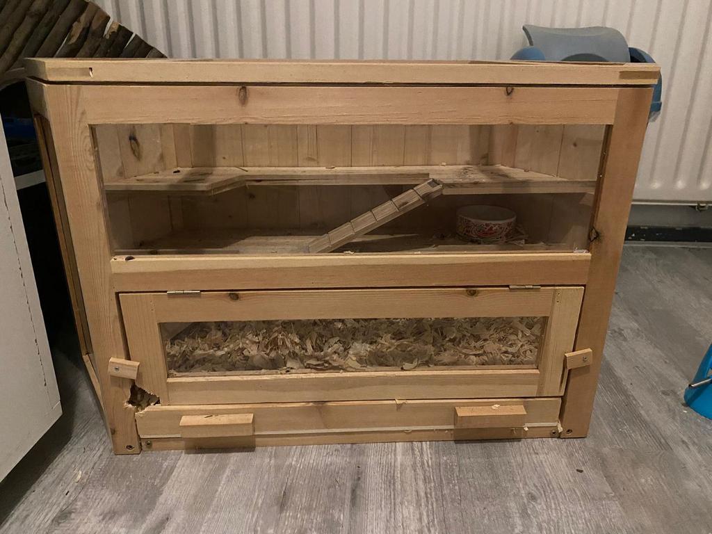 Hamster hok, Gebruikt, Ophalen, Minder dan 60 cm, Hok