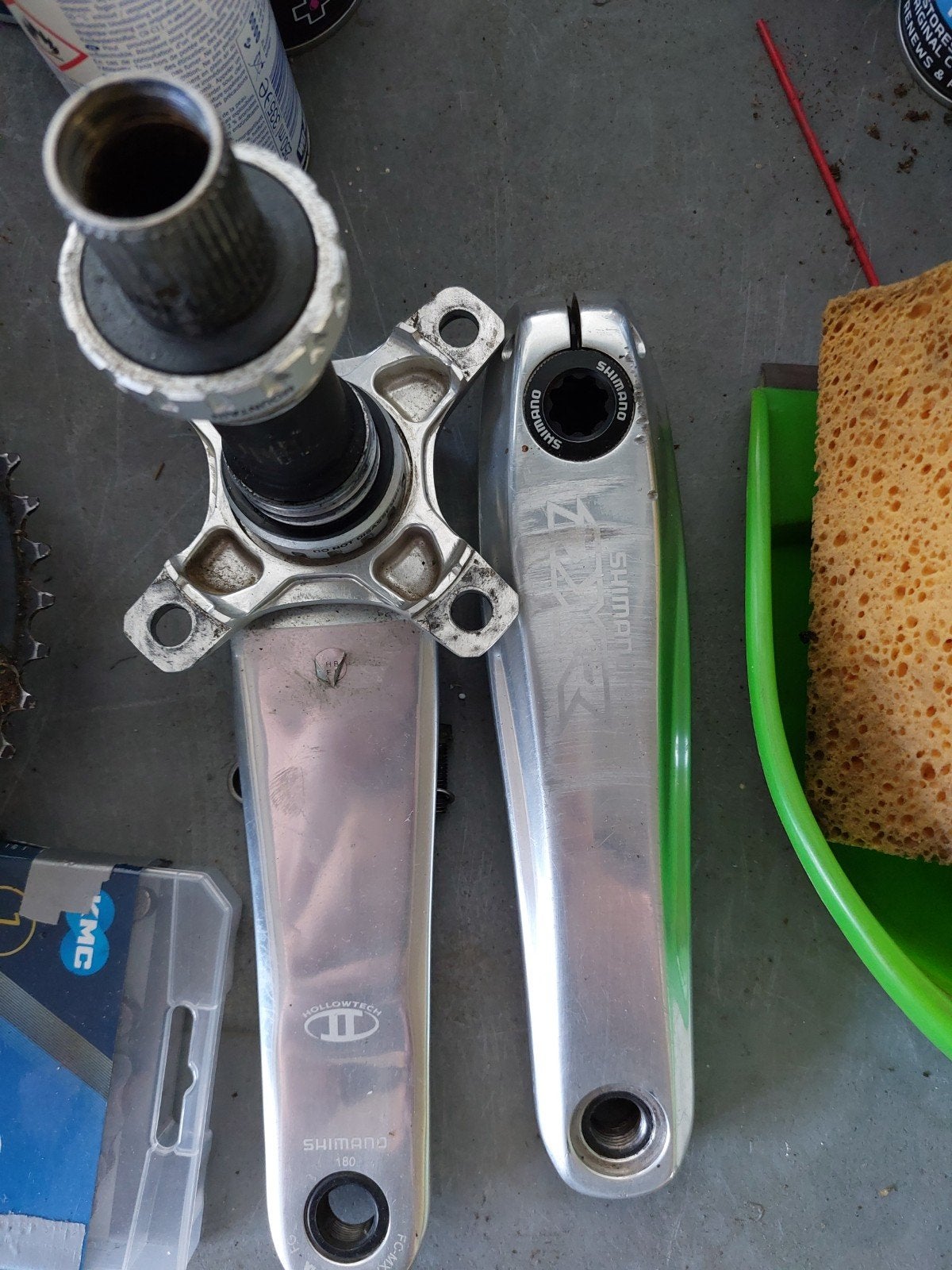DXR crank BMX 180, Ophalen, BMX