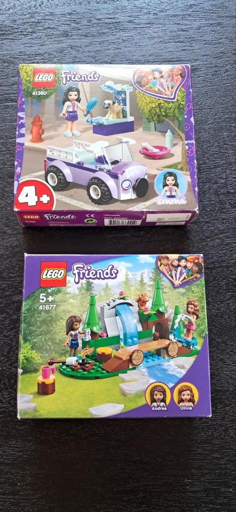 Lego Friends 41677 en 41360, Ophalen of Verzenden, Meer dan 50 stukjes, 6 jaar of ouder