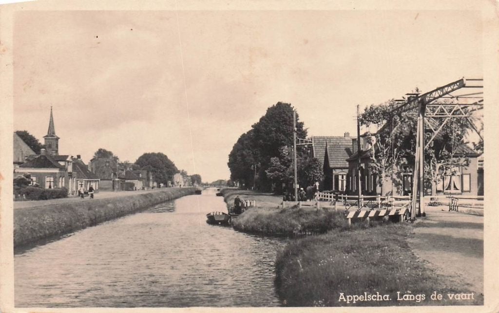 703-037-041 Appelscha Langs De Vaart, Ophalen of Verzenden, Voor 1920, Friesland