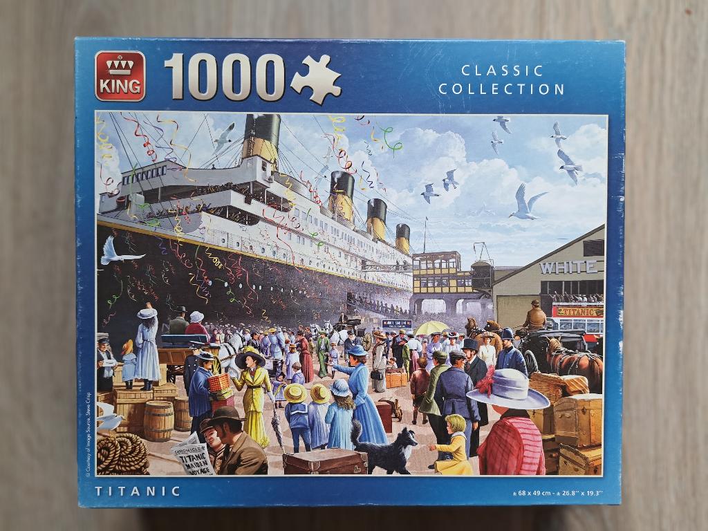 Puzzel Titanic, Ophalen, 500 t/m 1500 stukjes, Zo goed als nieuw