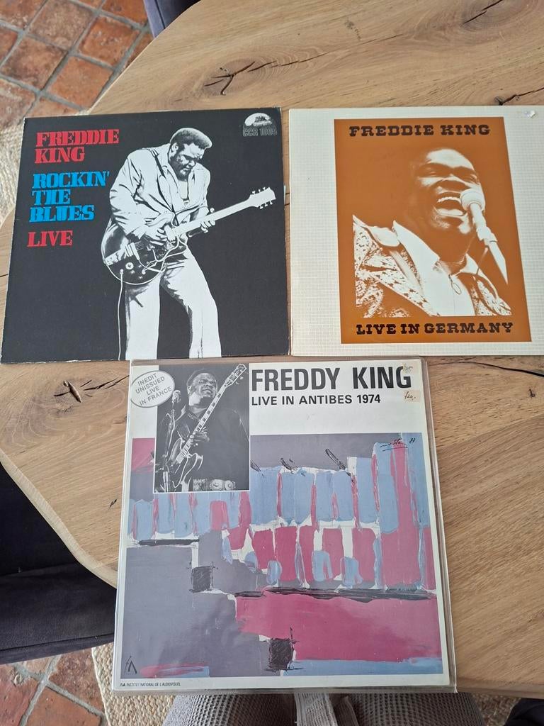 Lot of 4 freddie king albums, Ophalen of Verzenden, Zo goed als nieuw, 12 inch, Blues