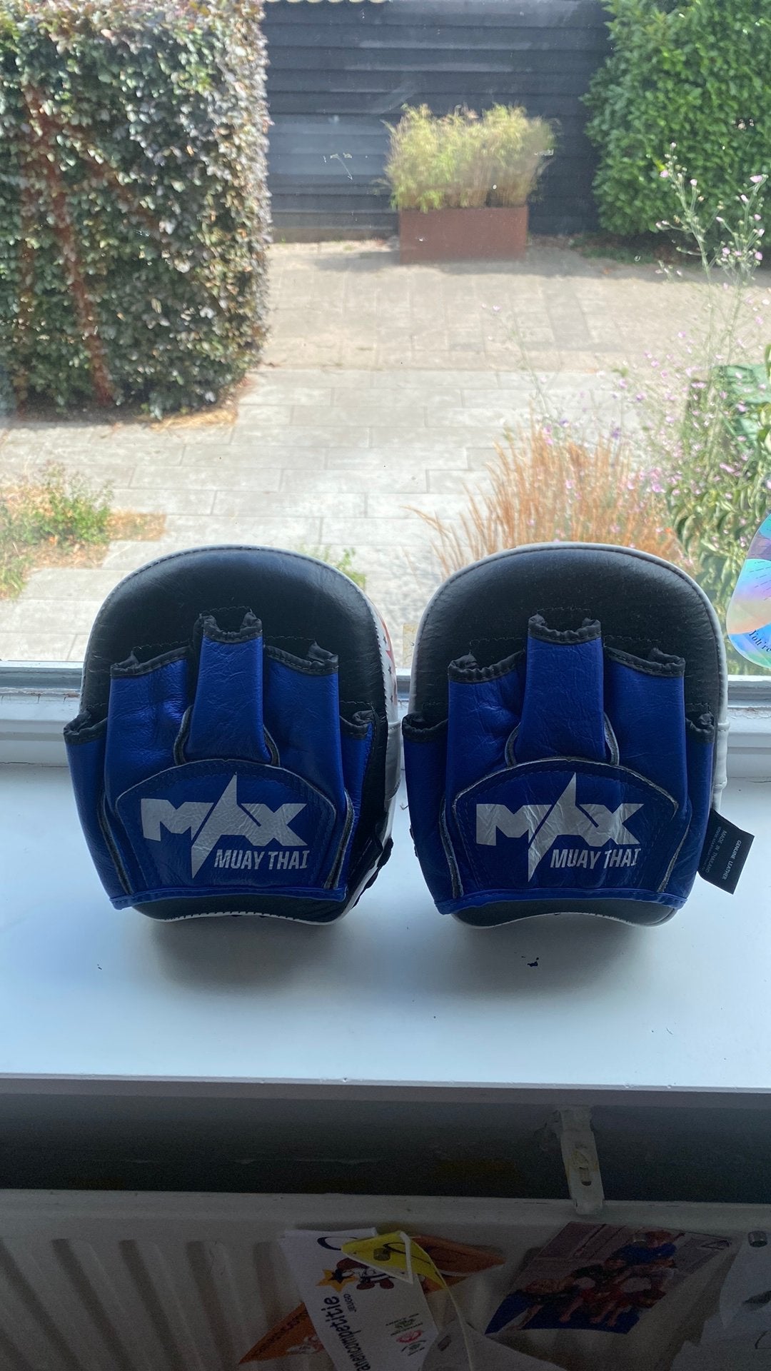 Muay thai oefen pats, Ophalen, Zo goed als nieuw, Handschoen