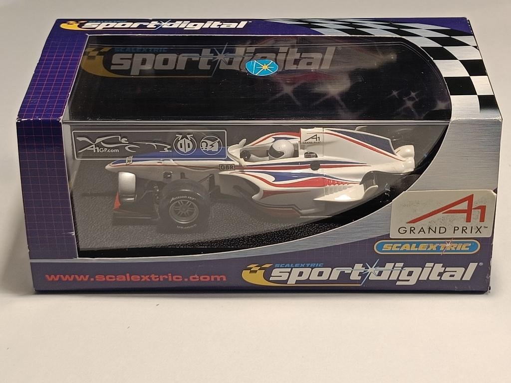Scalextric C2706D A1 Grand Prix Team Great Britain, Kinderen en Baby's, Speelgoed | Racebanen, Gebruikt, Onderdelen, Elektrisch