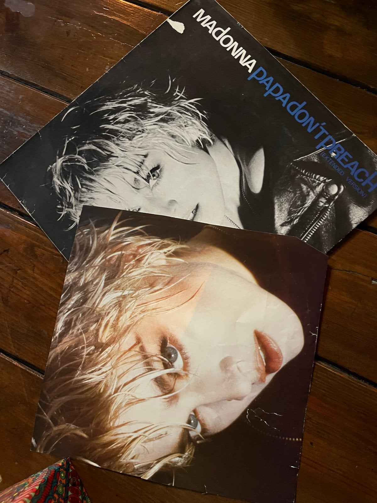 Madonna - Papa Don't Preach LP met mini poster, LP, Gebruikt, Ophalen of Verzenden, 12 inch