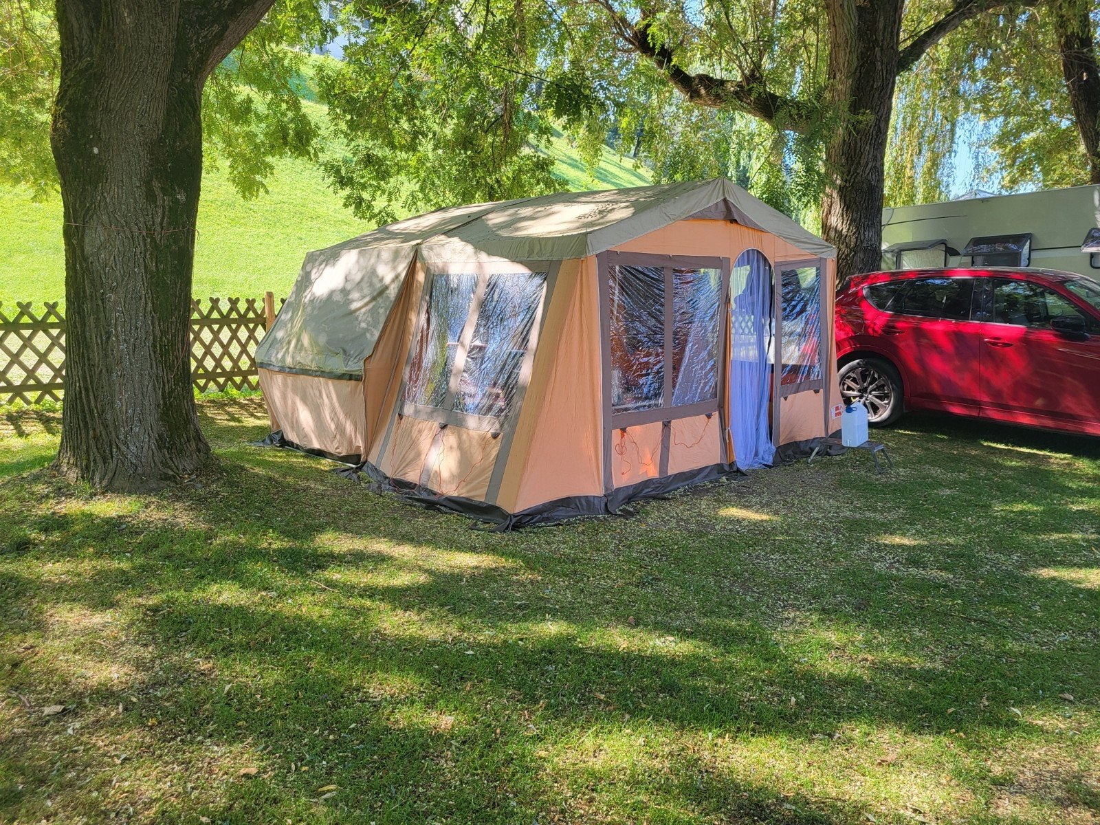 Holtkamper Vouwwagen, Caravans en Kamperen, Ophalen, Gebruikt, Meer dan 6
