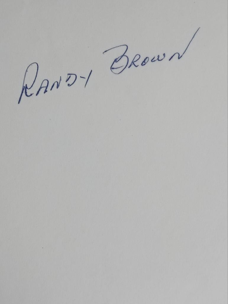 Randy Brown foto circus act jaren 60/70, Ophalen of Verzenden, 1960 tot 1980, Overige onderwerpen