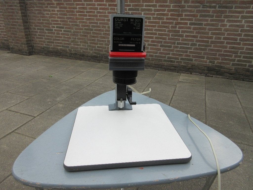 Dust M 301 fotovergroter voor klein beeld negatieven, Ophalen of Verzenden, Gebruikt, Durst, Vergroter