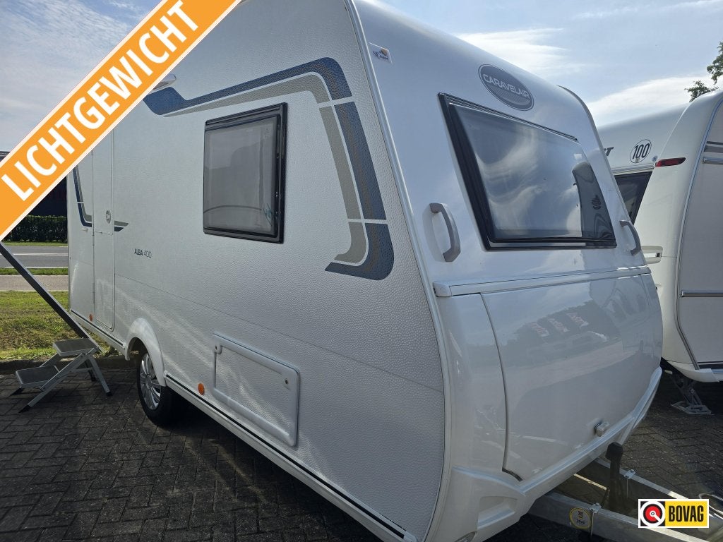 Caravelair Alba 400 met Truma mover, Caravans en Kamperen, Schokbreker, Bedrijf, Treinzit, 750 - 1000 kg