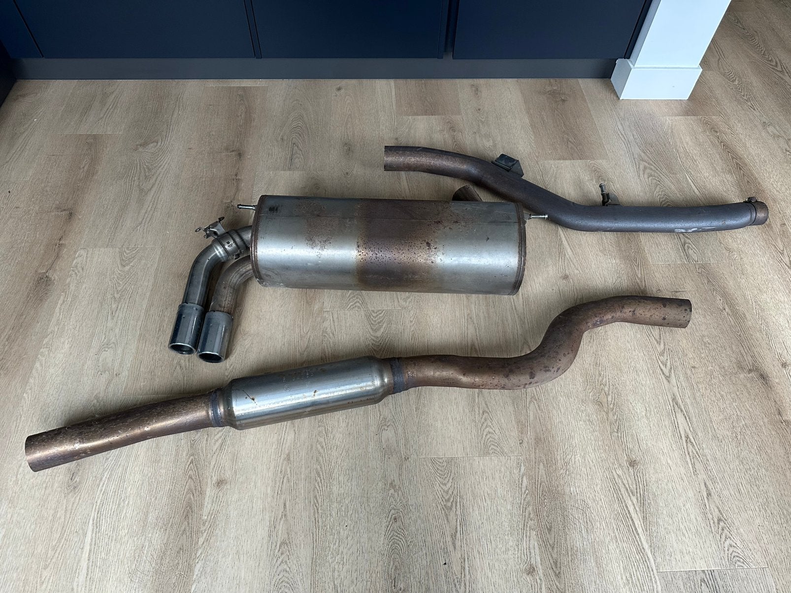 BMW 4 serie uitlaat, Ophalen, BMW
